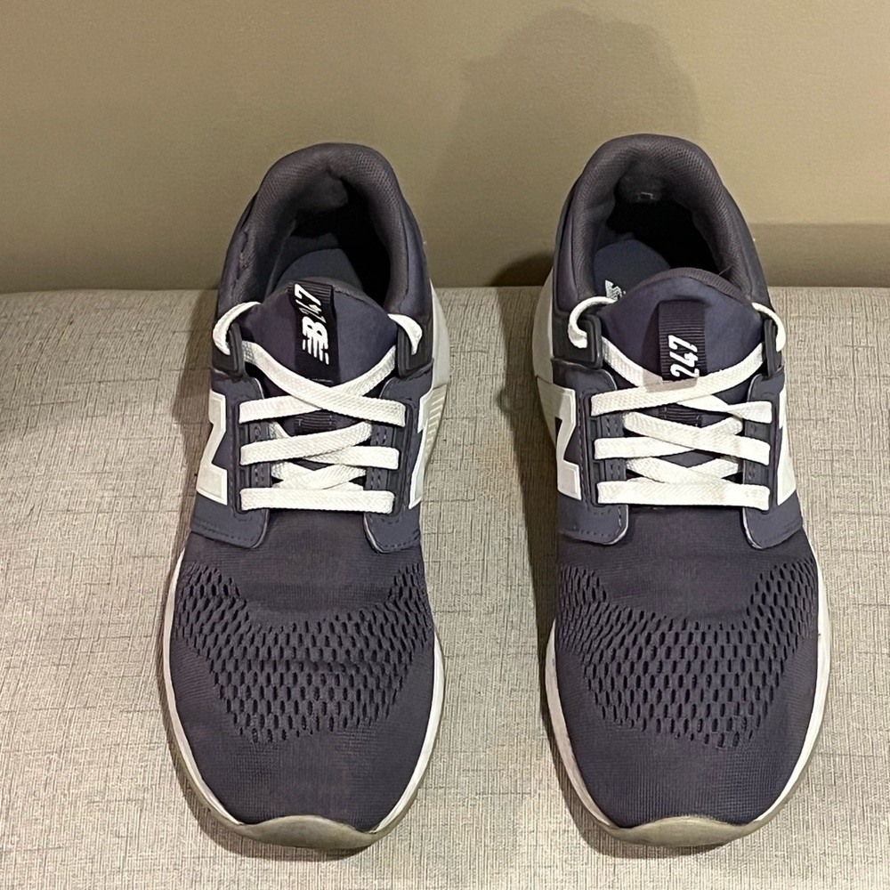 New Balance 247 Dark Lilac Sneakers, size 8.5